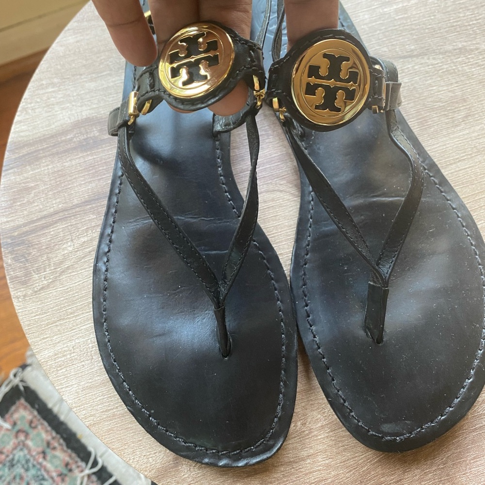 Tory Burch Black Sandals